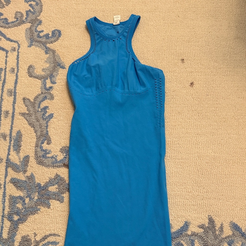 ALO Yoga Vibrant Blue Sleeveless Dress